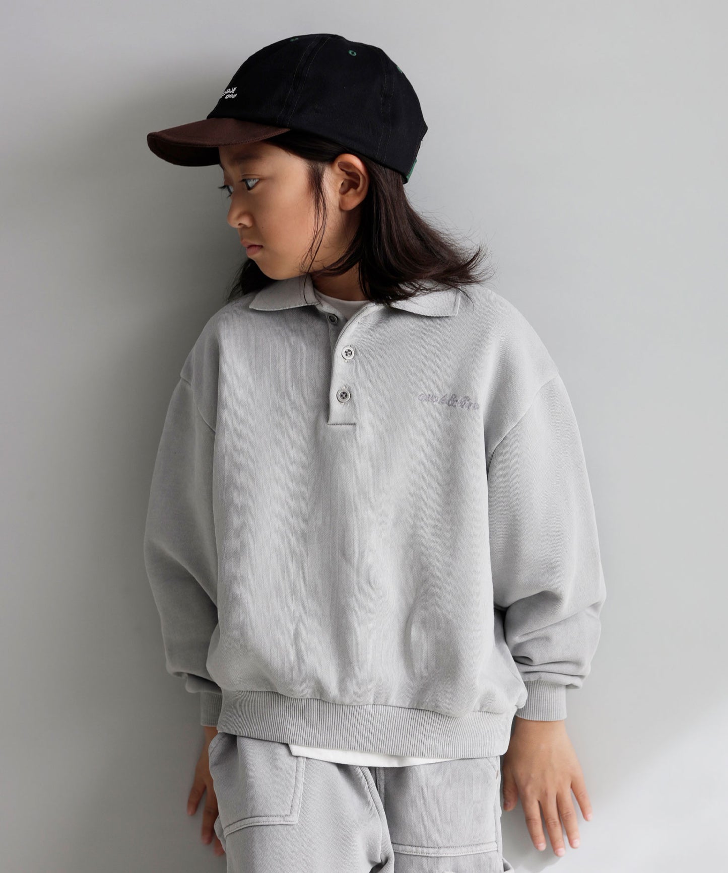 《環境配慮素材》OG TERRY LOOP VINTAGE DYE  POLO［85-145cm］セットアップ対応