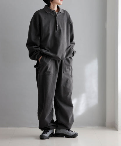 《環境配慮素材》OG TERRY LOOP VINTAGE DYE  POLO［85-145cm］セットアップ対応