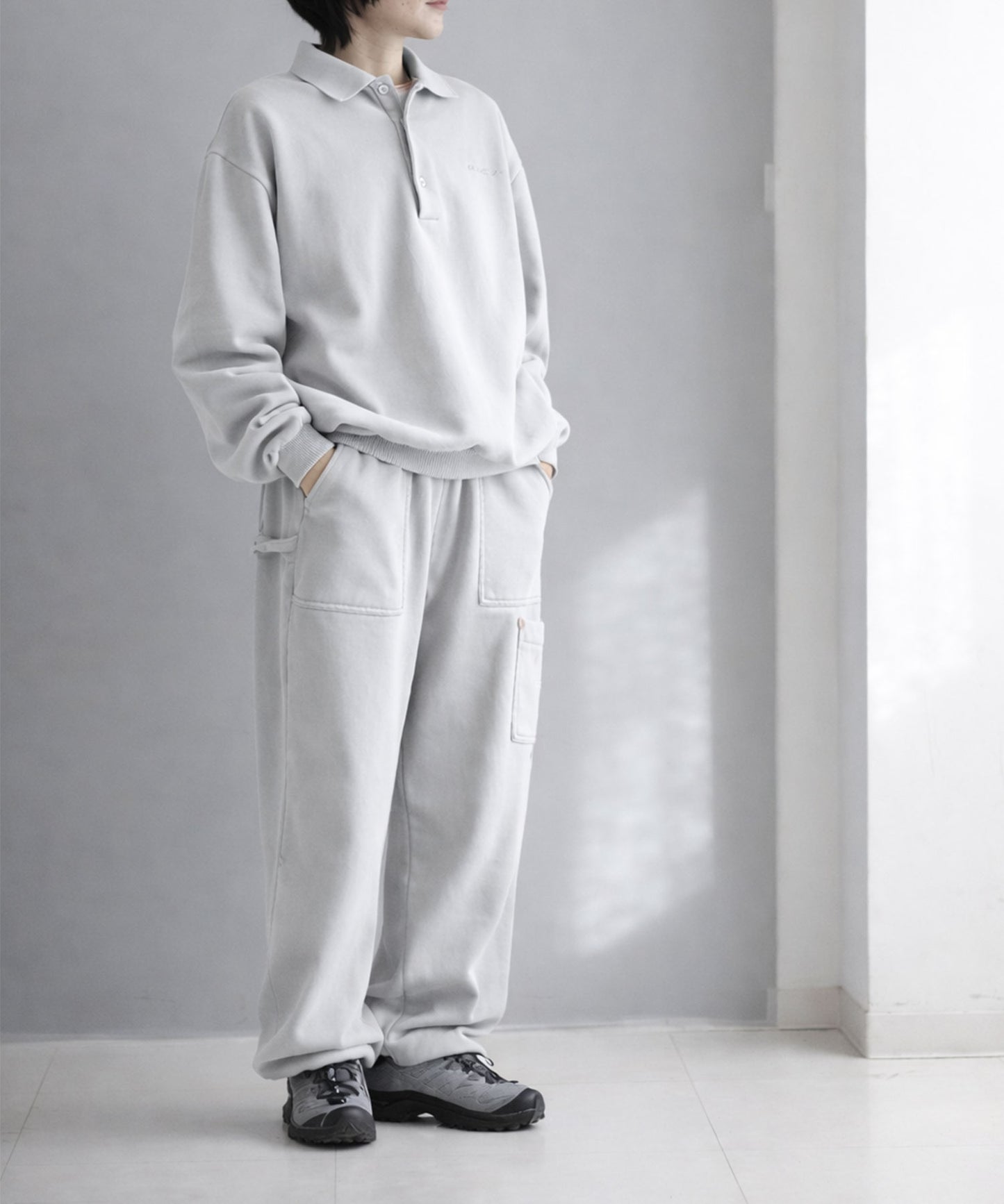 《環境配慮素材》OG TERRY LOOP VINTAGE DYE  POLO［85-145cm］セットアップ対応