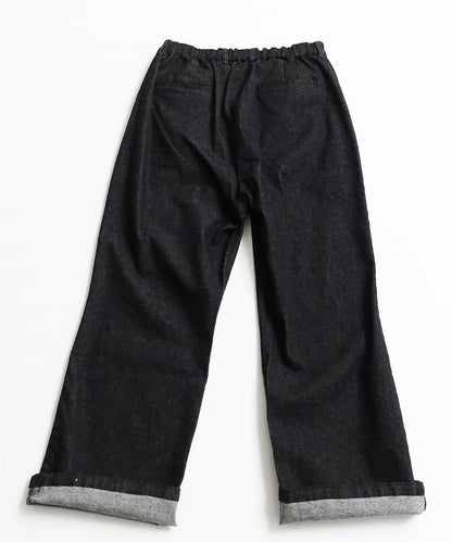 CREW WIDE DENIM PANTS［145-175cm］