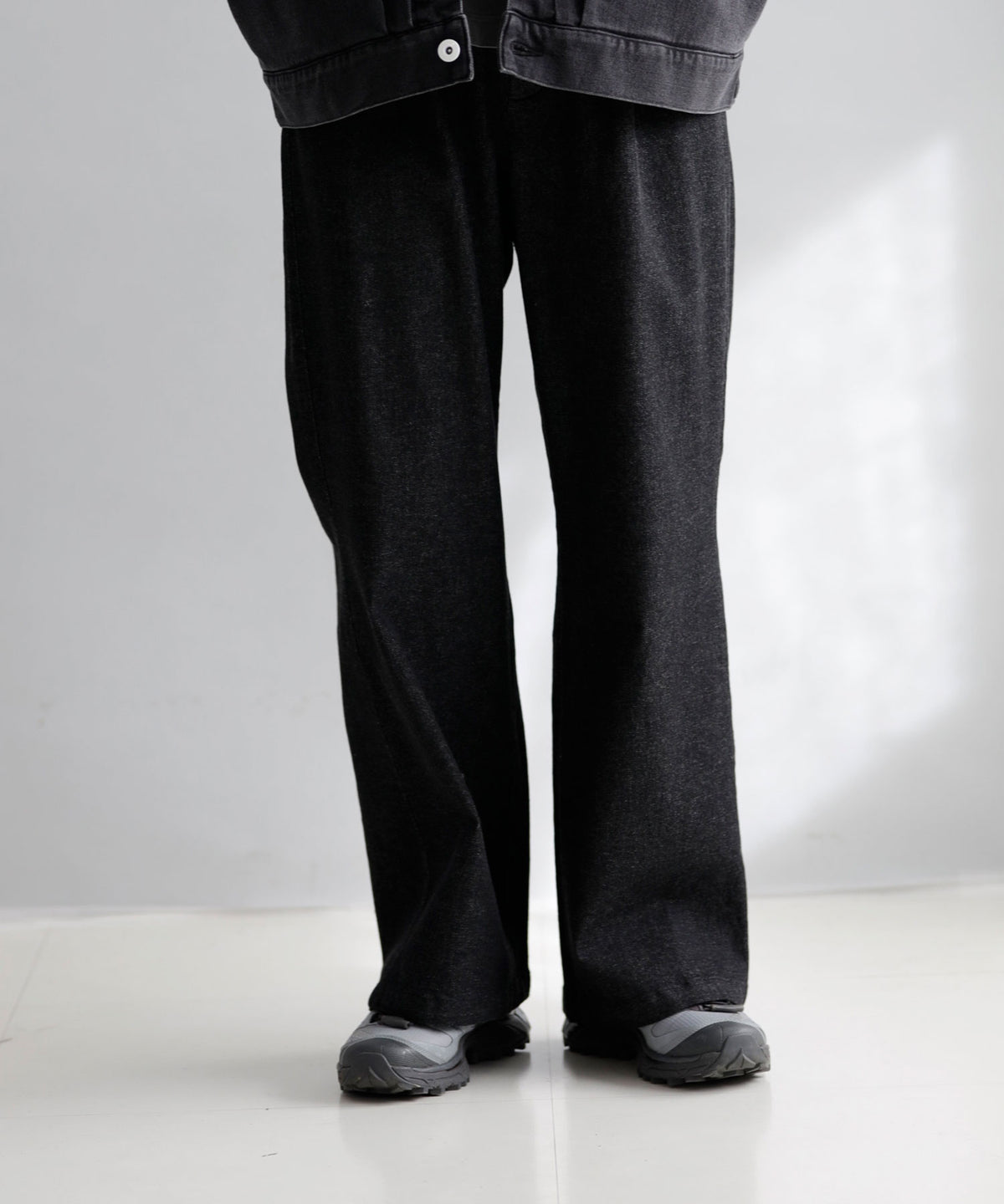 CREW WIDE DENIM PANTS［145-175cm］