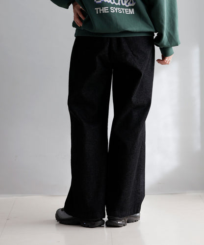 CREW WIDE DENIM PANTS［145-175cm］