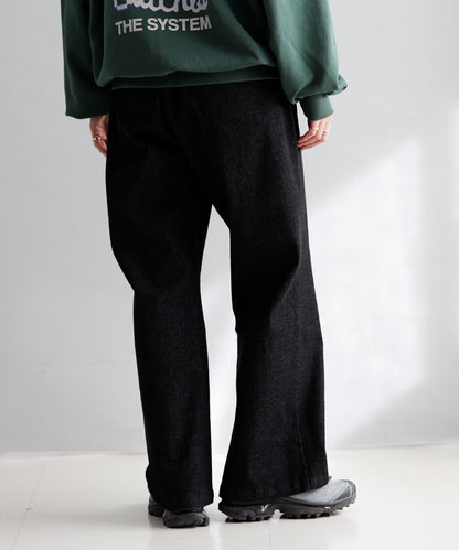 CREW WIDE DENIM PANTS［145-175cm］