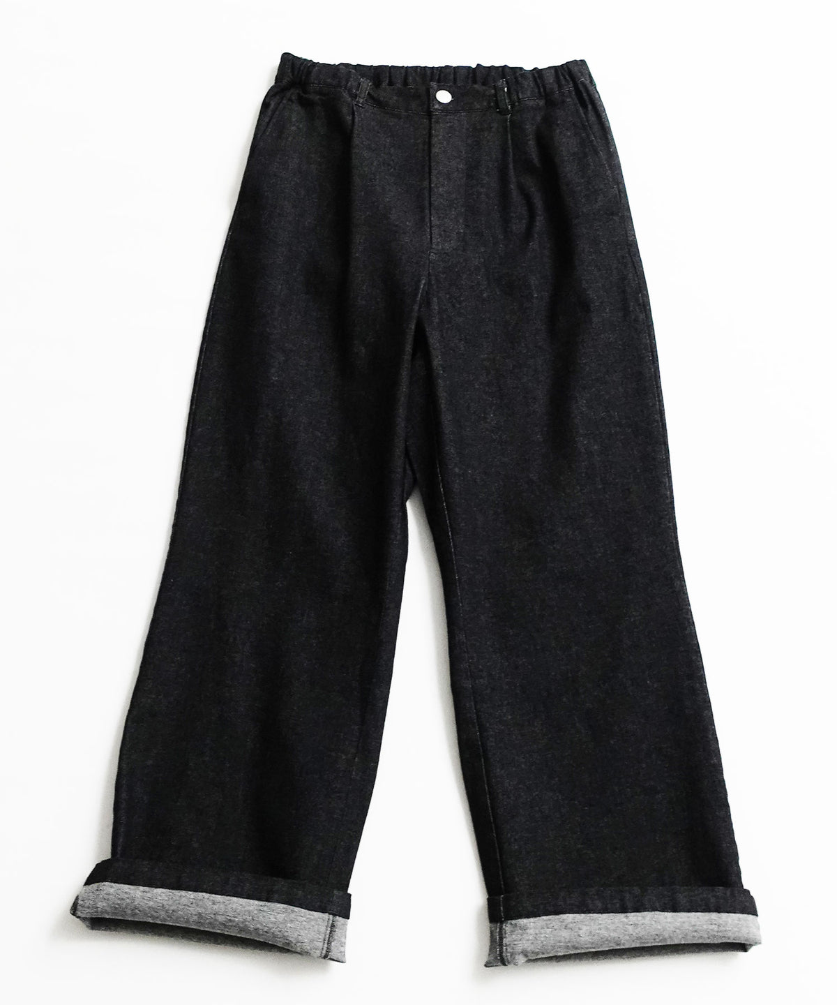 CREW WIDE DENIM PANTS［145-175cm］