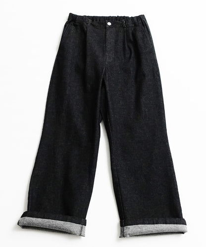 CREW WIDE DENIM PANTS［145-175cm］