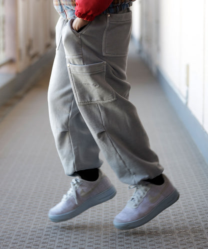 《環境配慮素材》OG TERRY LOOP CARGO VINTAGE DYE  PT［85-145cm］セットアップ対応