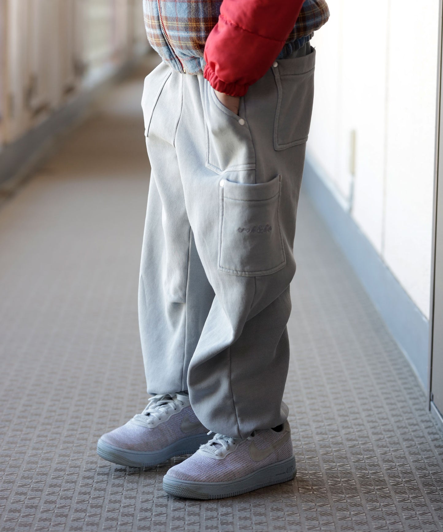 《環境配慮素材》OG TERRY LOOP CARGO VINTAGE DYE  PT［85-145cm］セットアップ対応