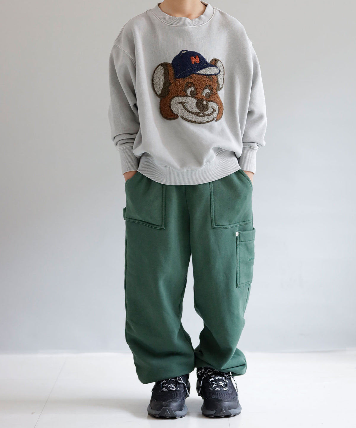 《環境配慮素材》OG TERRY LOOP CARGO VINTAGE DYE  PT［85-145cm］セットアップ対応