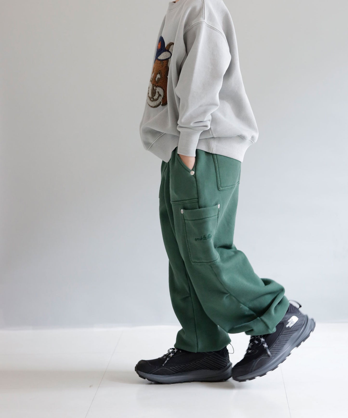 《環境配慮素材》OG TERRY LOOP CARGO VINTAGE DYE  PT［85-145cm］セットアップ対応