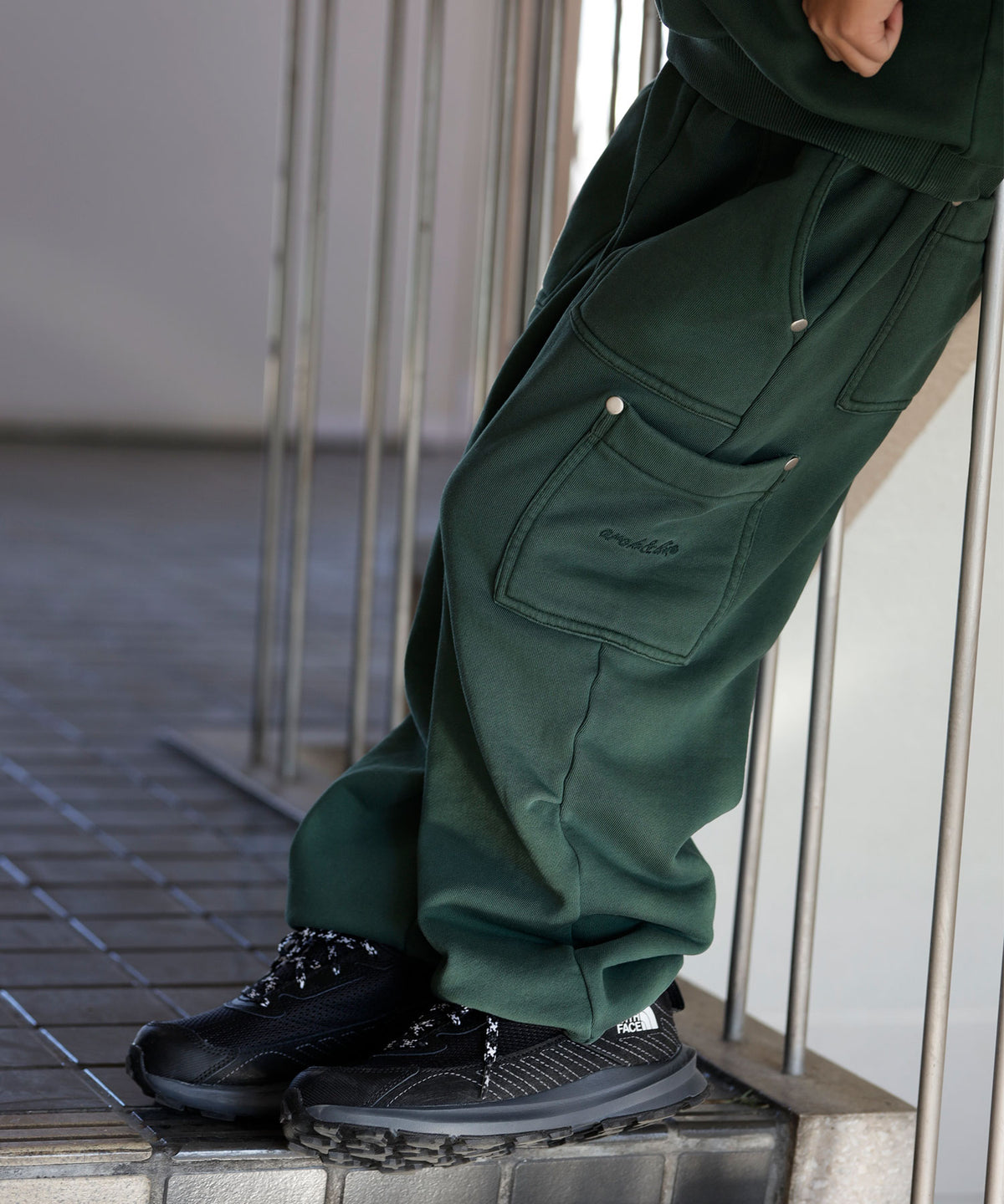 《環境配慮素材》OG TERRY LOOP CARGO VINTAGE DYE  PT［85-145cm］セットアップ対応
