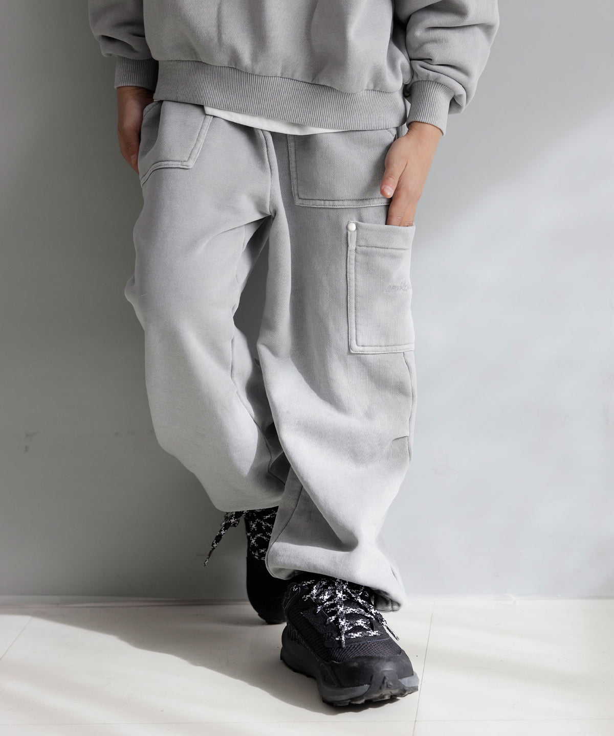 《環境配慮素材》OG TERRY LOOP CARGO VINTAGE DYE  PT［85-145cm］セットアップ対応