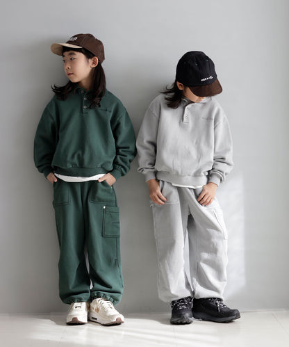 《環境配慮素材》OG TERRY LOOP CARGO VINTAGE DYE  PT［85-145cm］セットアップ対応