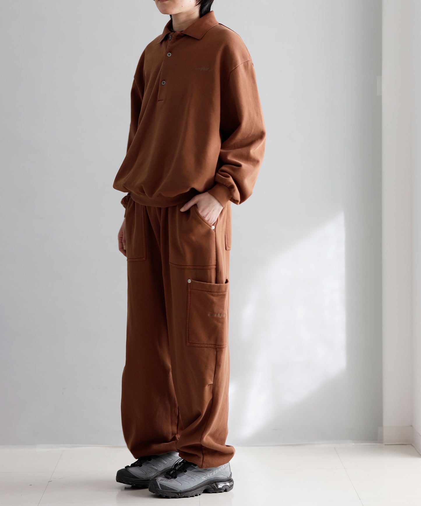 《環境配慮素材》OG TERRY LOOP CARGO VINTAGE DYE  PT［85-145cm］セットアップ対応