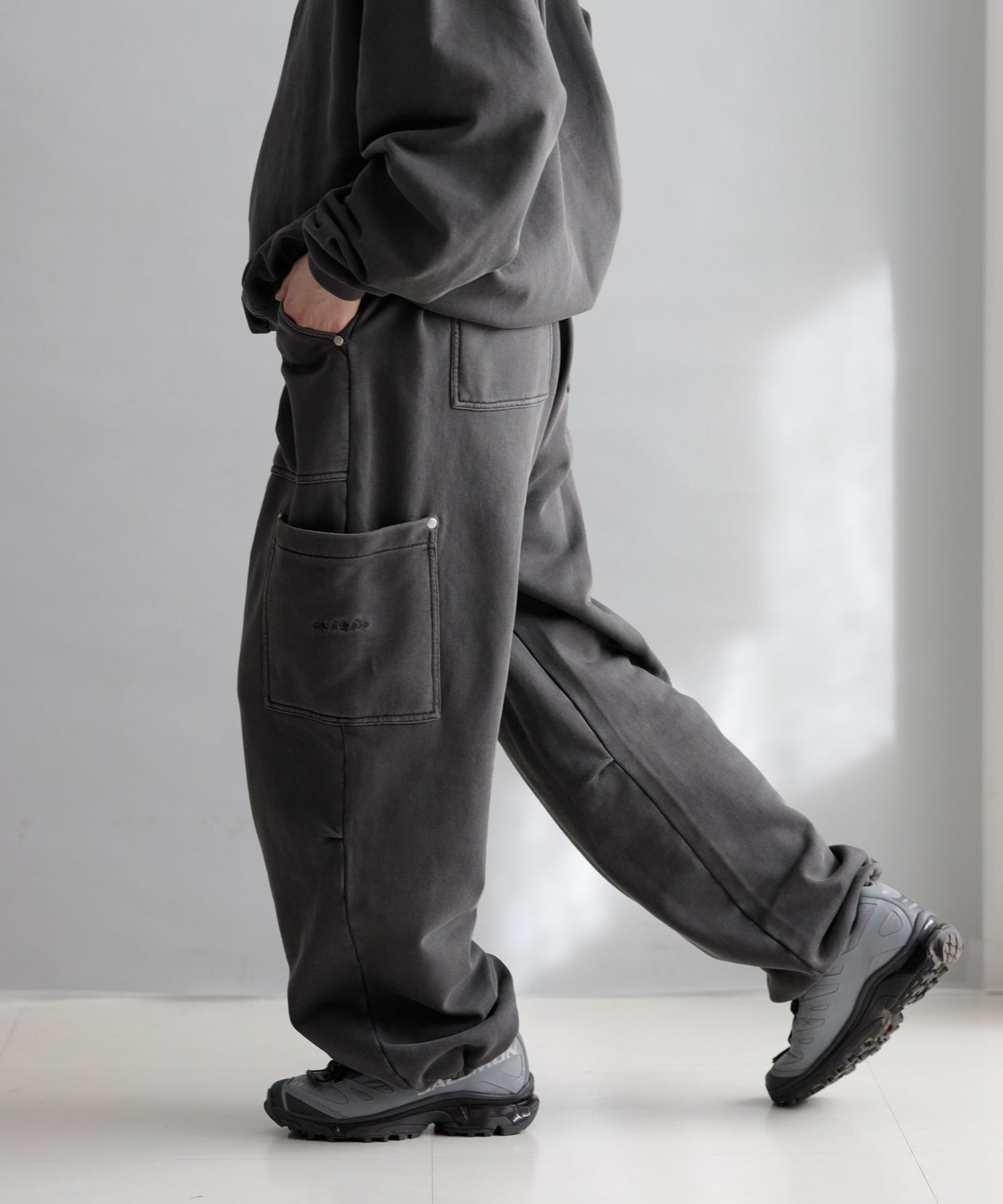 《環境配慮素材》OG TERRY LOOP CARGO VINTAGE DYE  PT［85-145cm］セットアップ対応