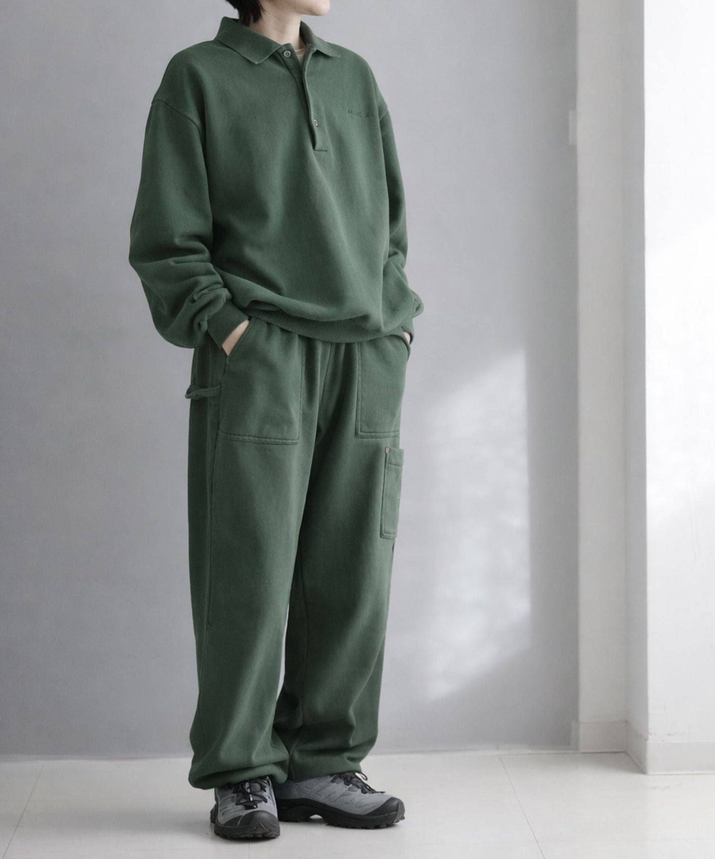 《環境配慮素材》OG TERRY LOOP CARGO VINTAGE DYE  PT［85-145cm］セットアップ対応