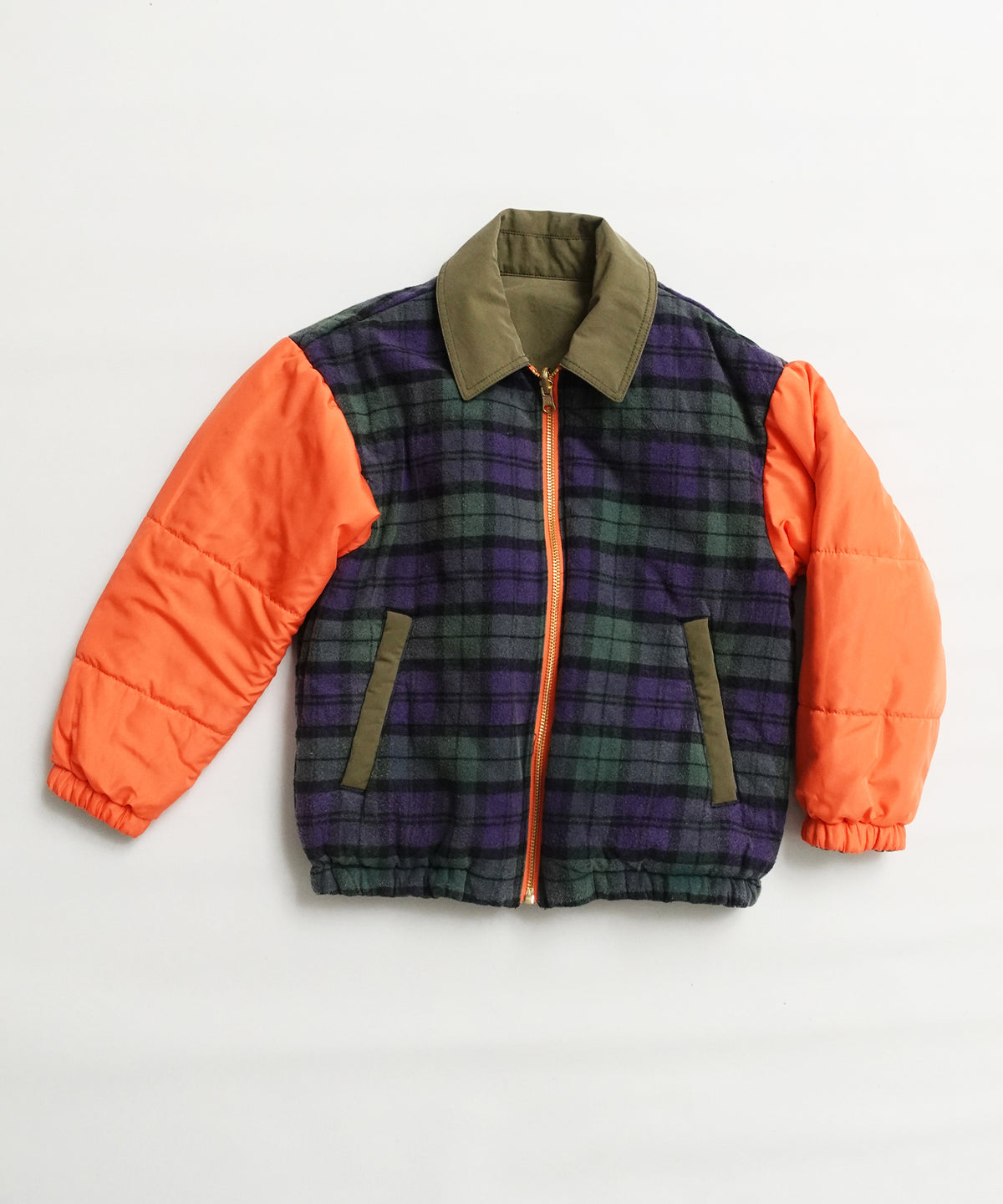 《環境配慮素材》OG×RE.NY REVERSIBLE ZIP BLOUSON［145-175cm］リバーシブル