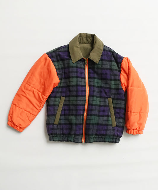 《環境配慮素材》OG×RE.NY REVERSIBLE ZIP BLOUSON［145-175cm］リバーシブル