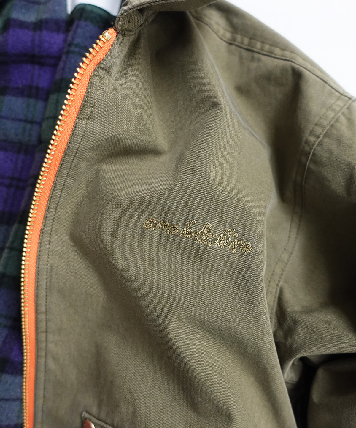 《環境配慮素材》OG×RE.NY REVERSIBLE ZIP BLOUSON［145-175cm］リバーシブル