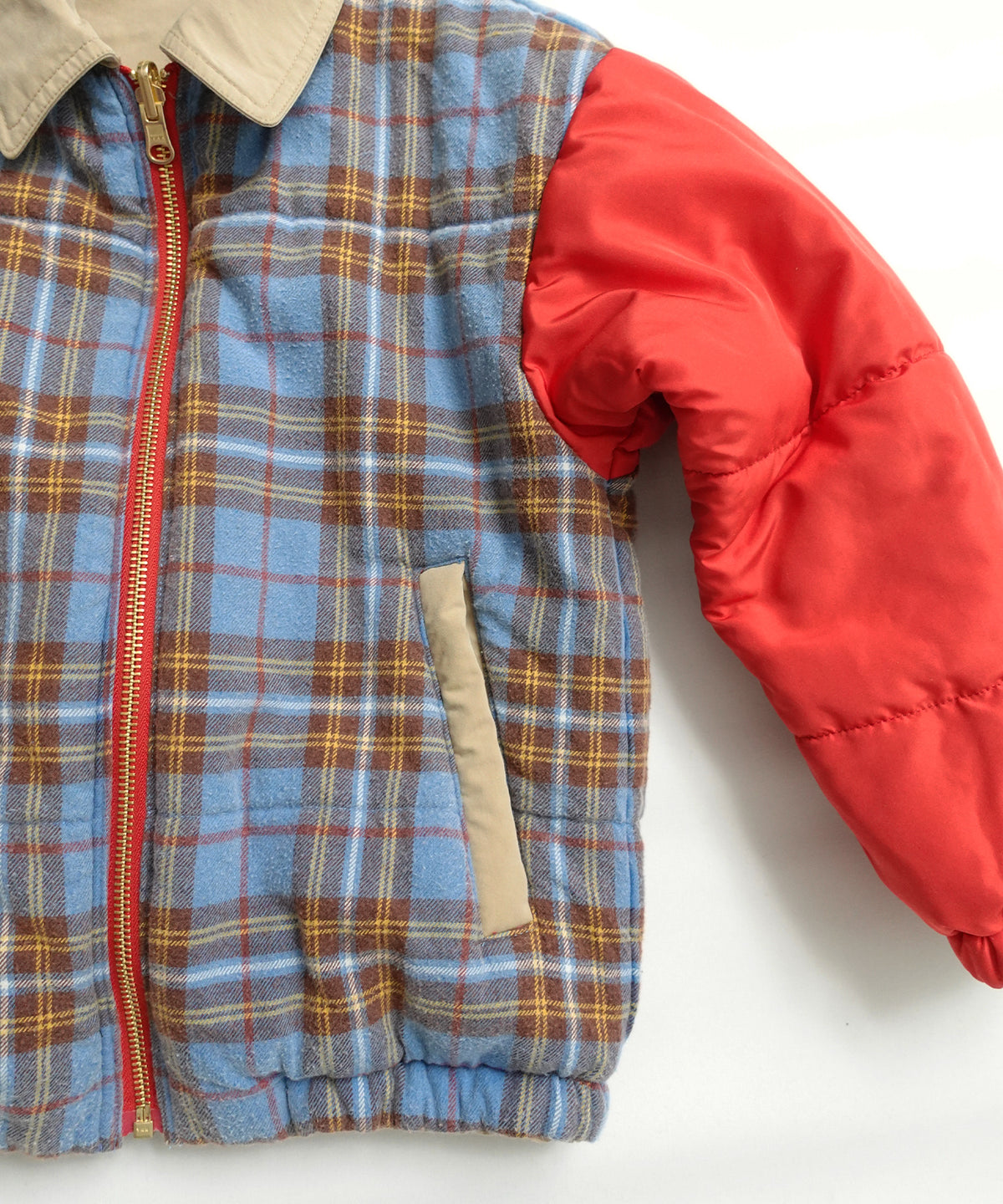 《環境配慮素材》OG×RE.NY REVERSIBLE ZIP BLOUSON［145-175cm］リバーシブル