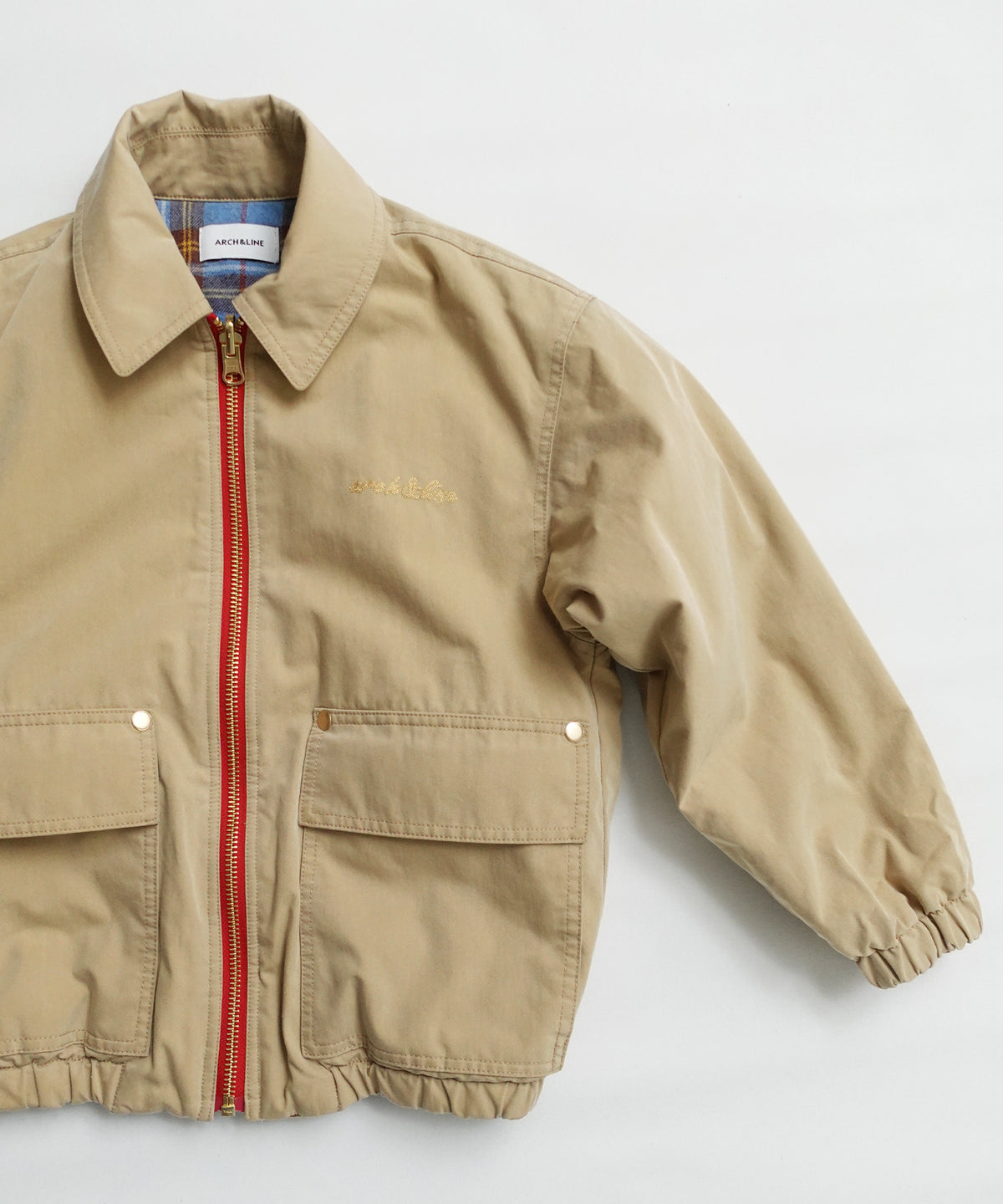 《環境配慮素材》OG×RE.NY REVERSIBLE ZIP BLOUSON［145-175cm］リバーシブル