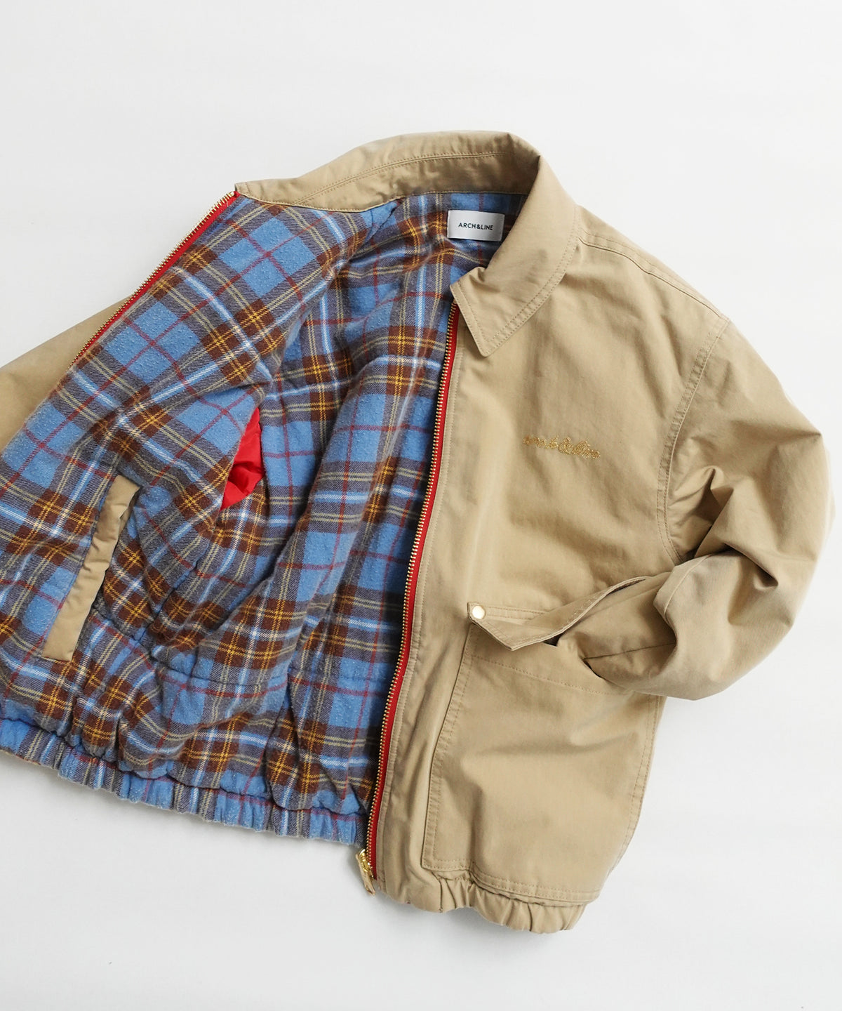 《環境配慮素材》OG×RE.NY REVERSIBLE ZIP BLOUSON［145-175cm］リバーシブル