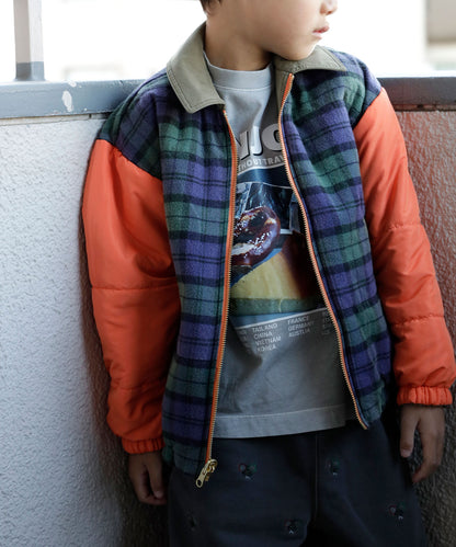 《環境配慮素材》OG×RE.NY REVERSIBLE ZIP BLOUSON［145-175cm］リバーシブル