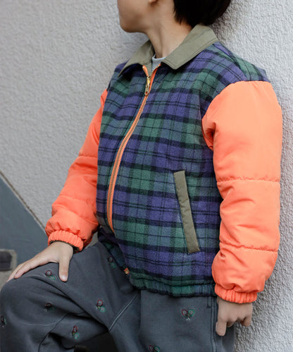 《環境配慮素材》OG×RE.NY REVERSIBLE ZIP BLOUSON［145-175cm］リバーシブル