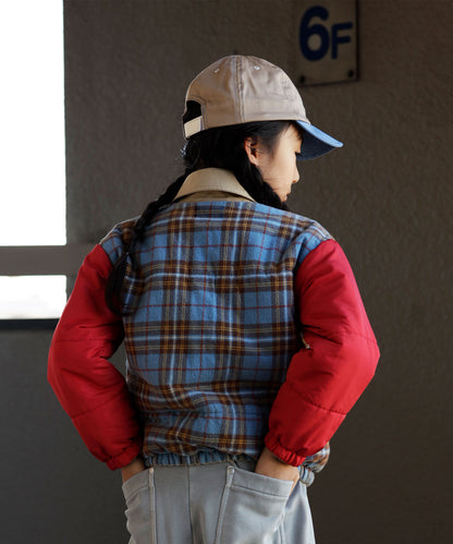 《環境配慮素材》OG×RE.NY REVERSIBLE ZIP BLOUSON［145-175cm］リバーシブル