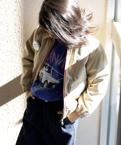 《環境配慮素材》OG×RE.NY REVERSIBLE ZIP BLOUSON［145-175cm］リバーシブル