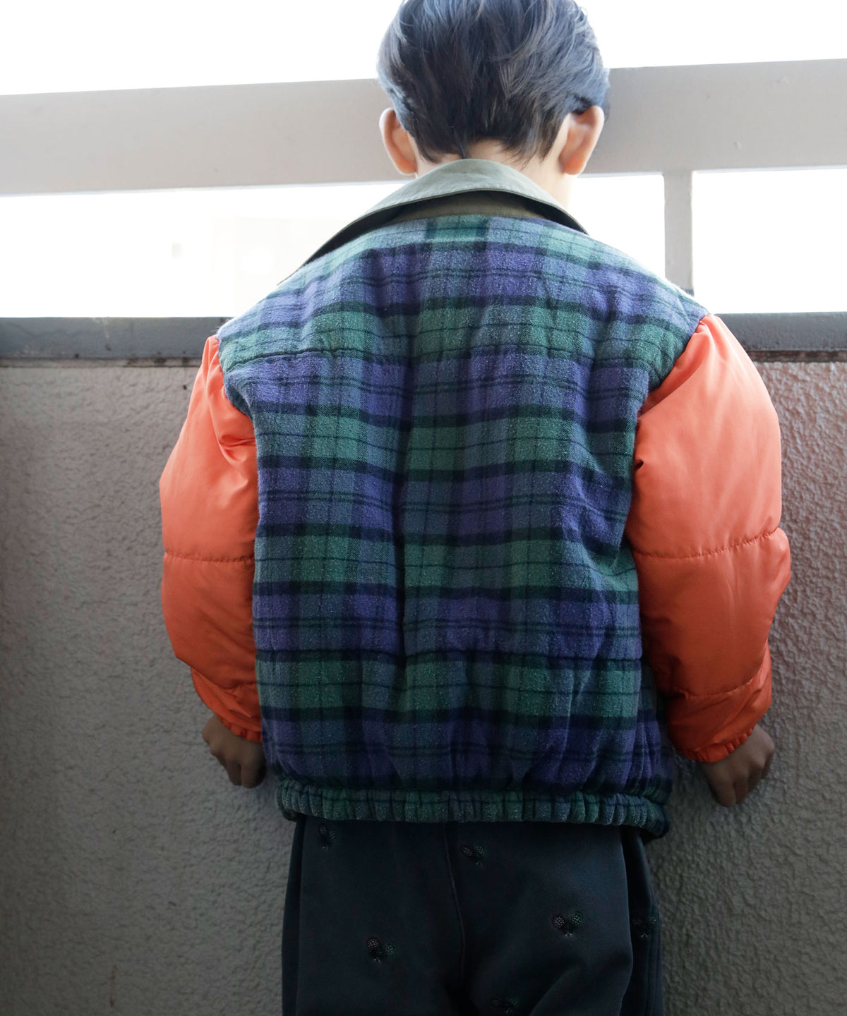 《環境配慮素材》OG×RE.NY REVERSIBLE ZIP BLOUSON［145-175cm］リバーシブル