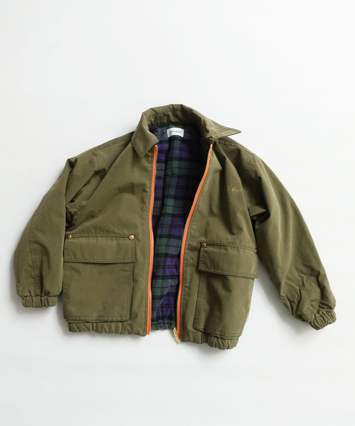 《環境配慮素材》OG×RE.NY REVERSIBLE ZIP BLOUSON［145-175cm］リバーシブル