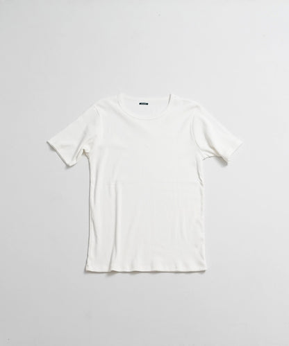 COTTON RIB H/S TEE