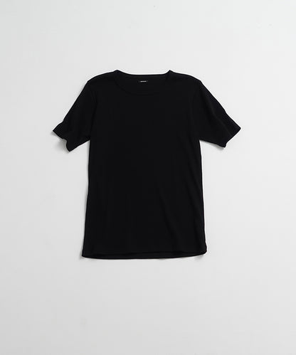 COTTON RIB H/S TEE