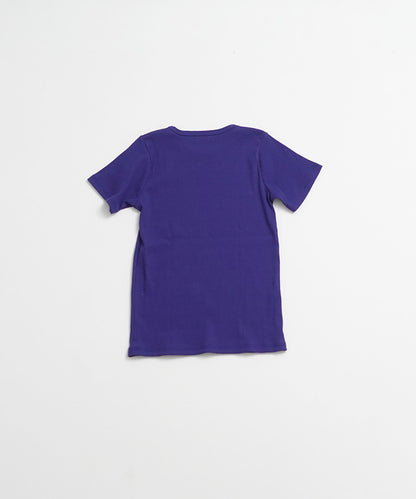 COTTON RIB H/S TEE