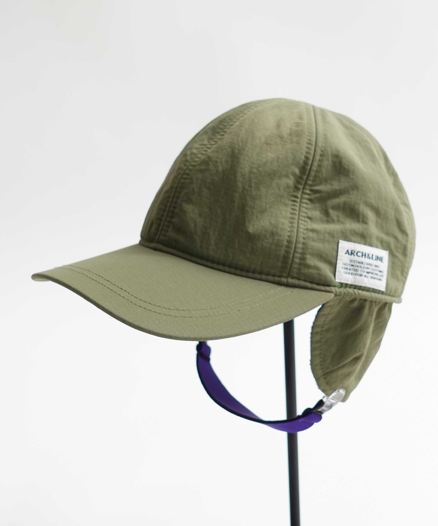 Re:NYLON HIKING CAP 弱撥水 リサイクルナイロン