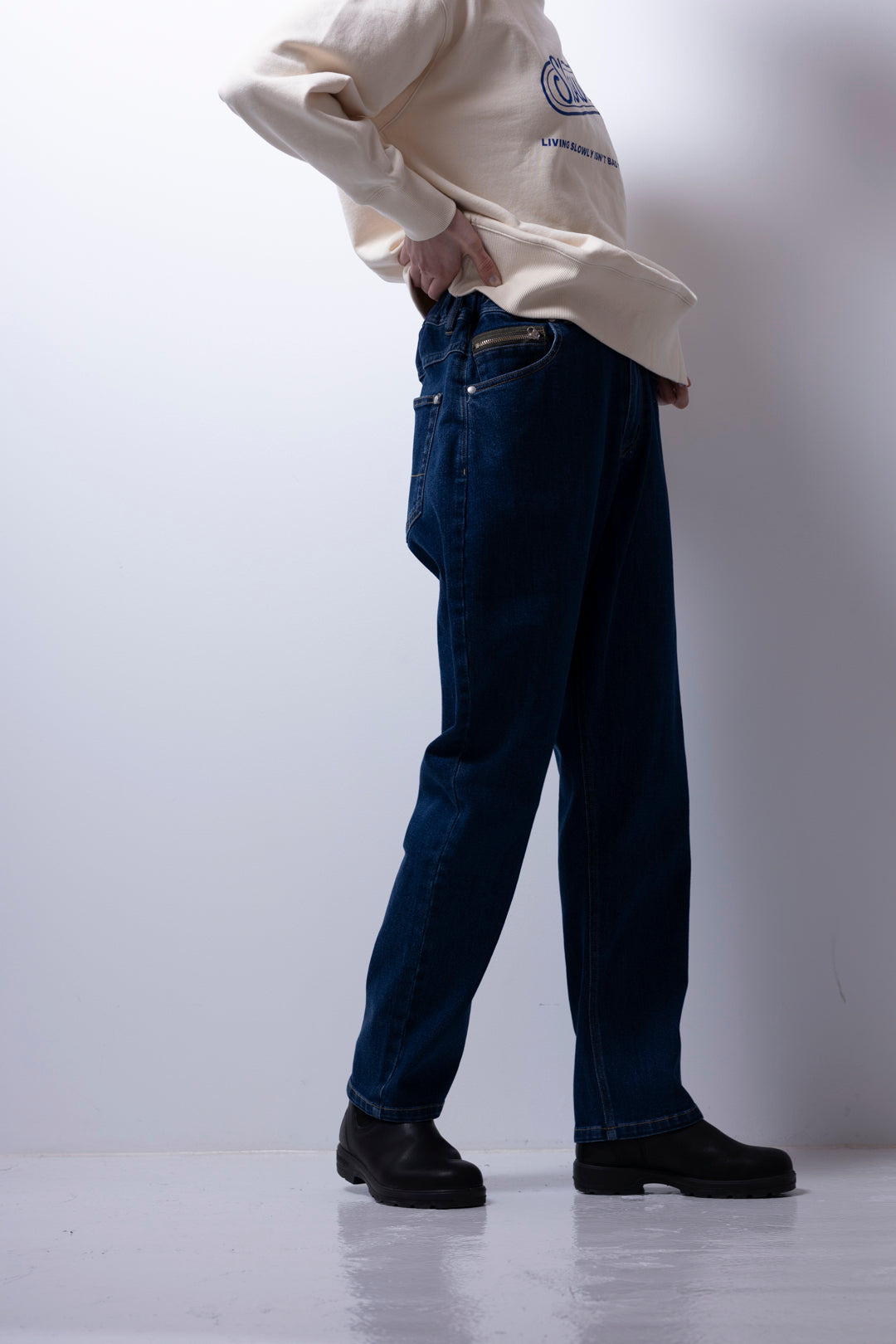 RE:DENIM BANANA PANTS (100-145cm)