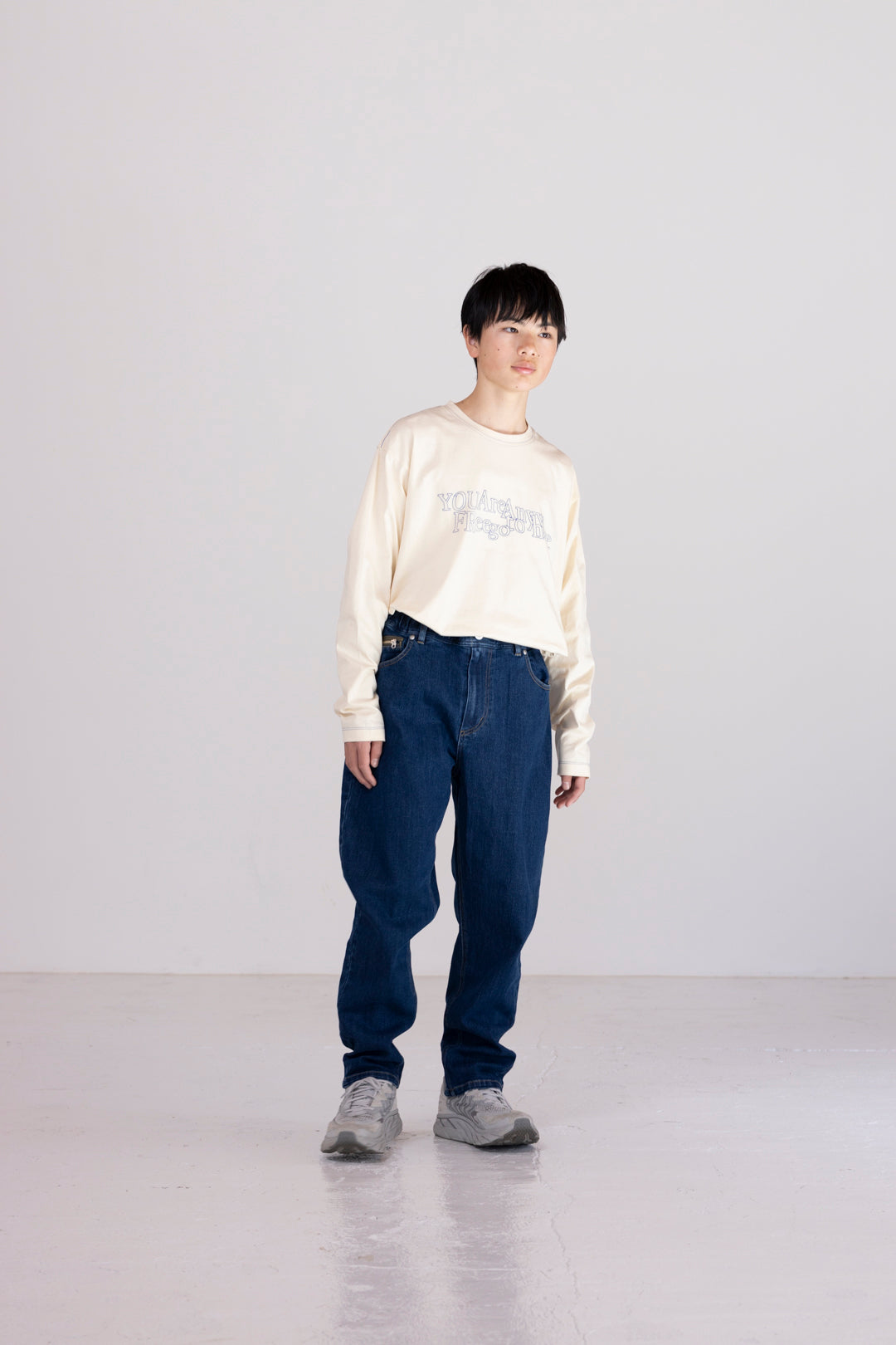 RE:DENIM BANANA PANTS (100-145cm)