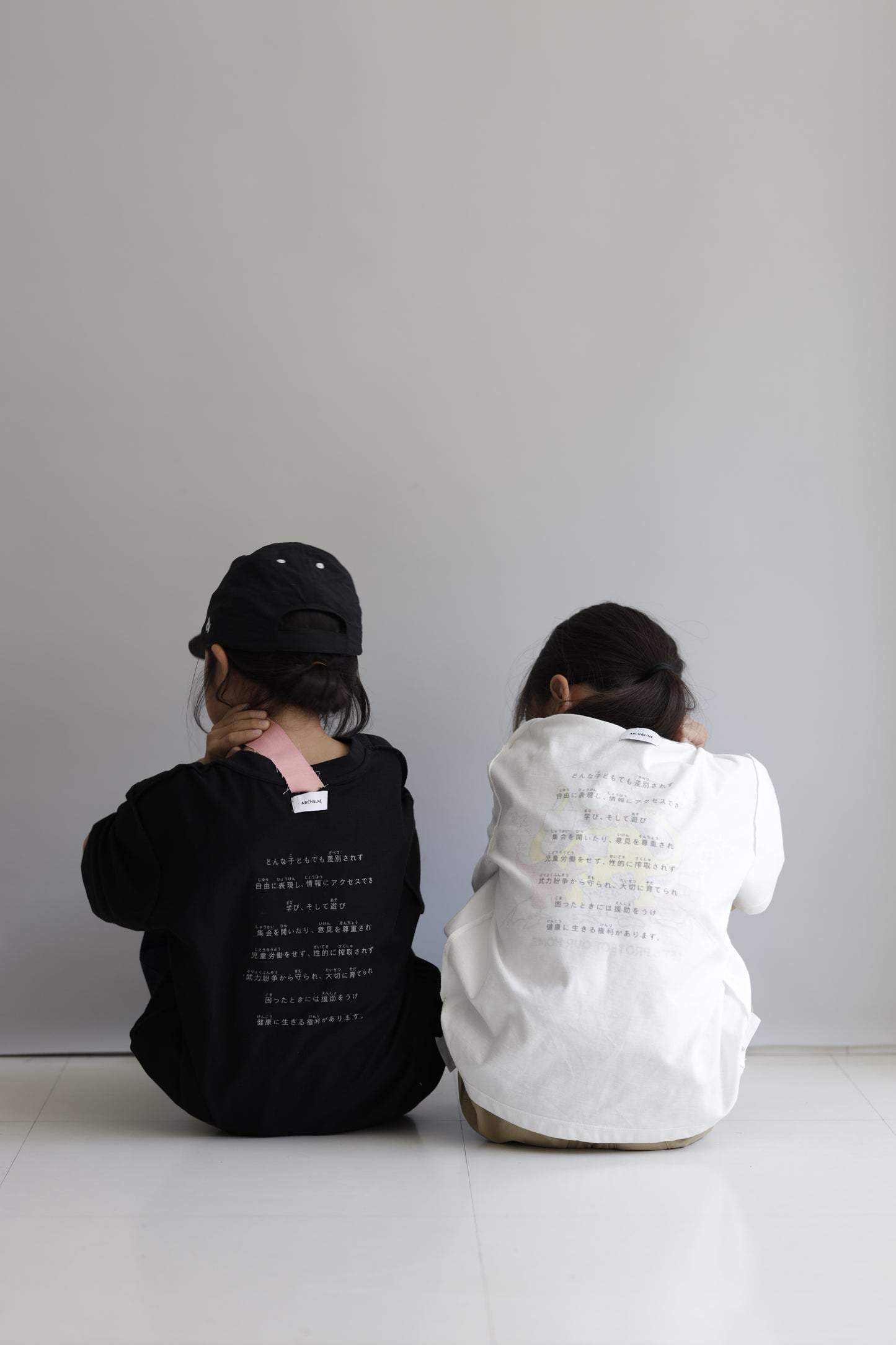 《環境配慮素材》*SUPER-KIKI コラボ*OG 子供の権利 TEE［110-145cm］