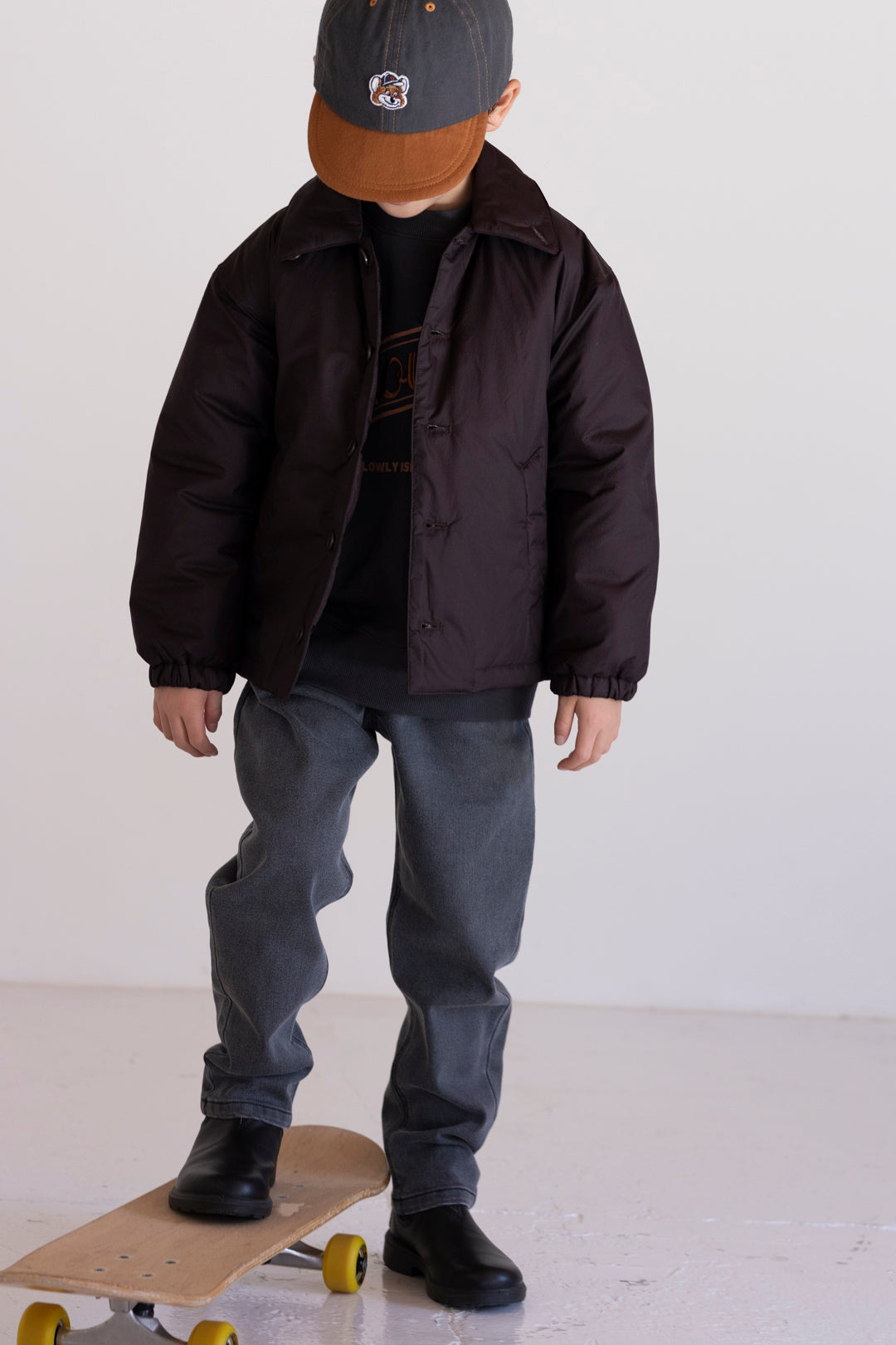 NYLON PADDING BLOUSON (100-145cm)