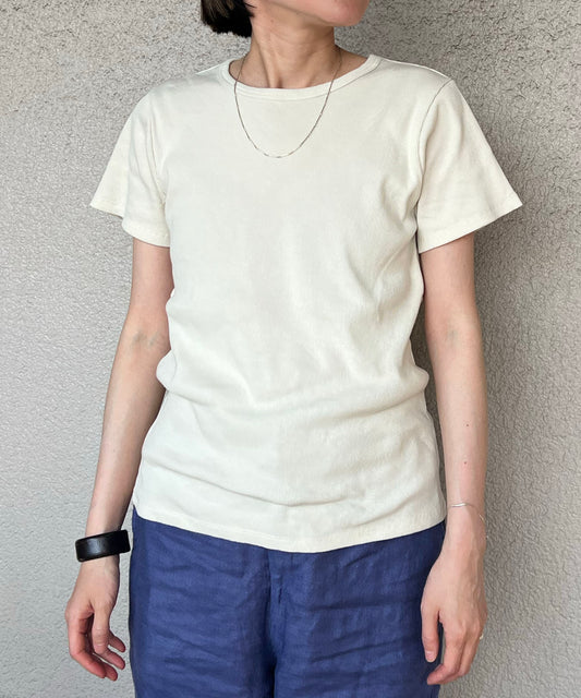 COTTON RIB H/S TEE オンオフ兼用