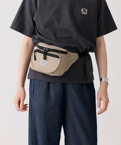 Re: NYLON WAIST BAG 弱撥水 軽量 リサイクルナイロン 親子兼用