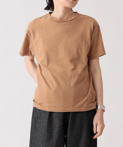 《環境配慮素材》OG UNDYED H/S TEE オーガニックコットン 無染色 薄手［145-175cm］