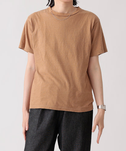 《環境配慮素材》OG UNDYED H/S TEE オーガニックコットン 無染色 薄手［145-175cm］