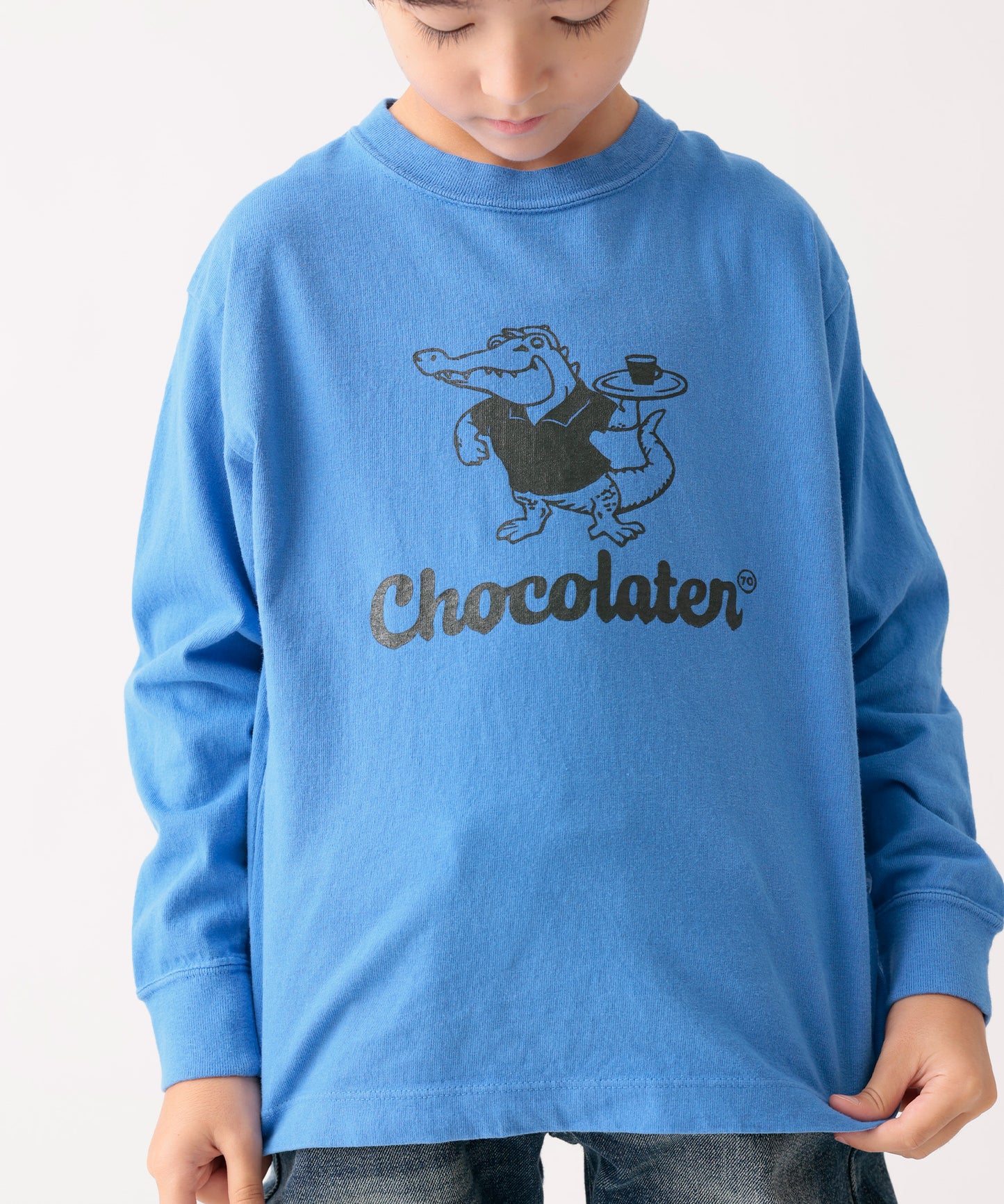 USA CO L/S TEE CHOCOLATER