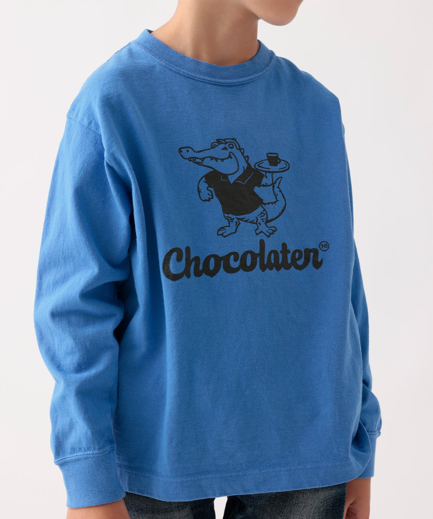 USA CO L/S TEE CHOCOLATER