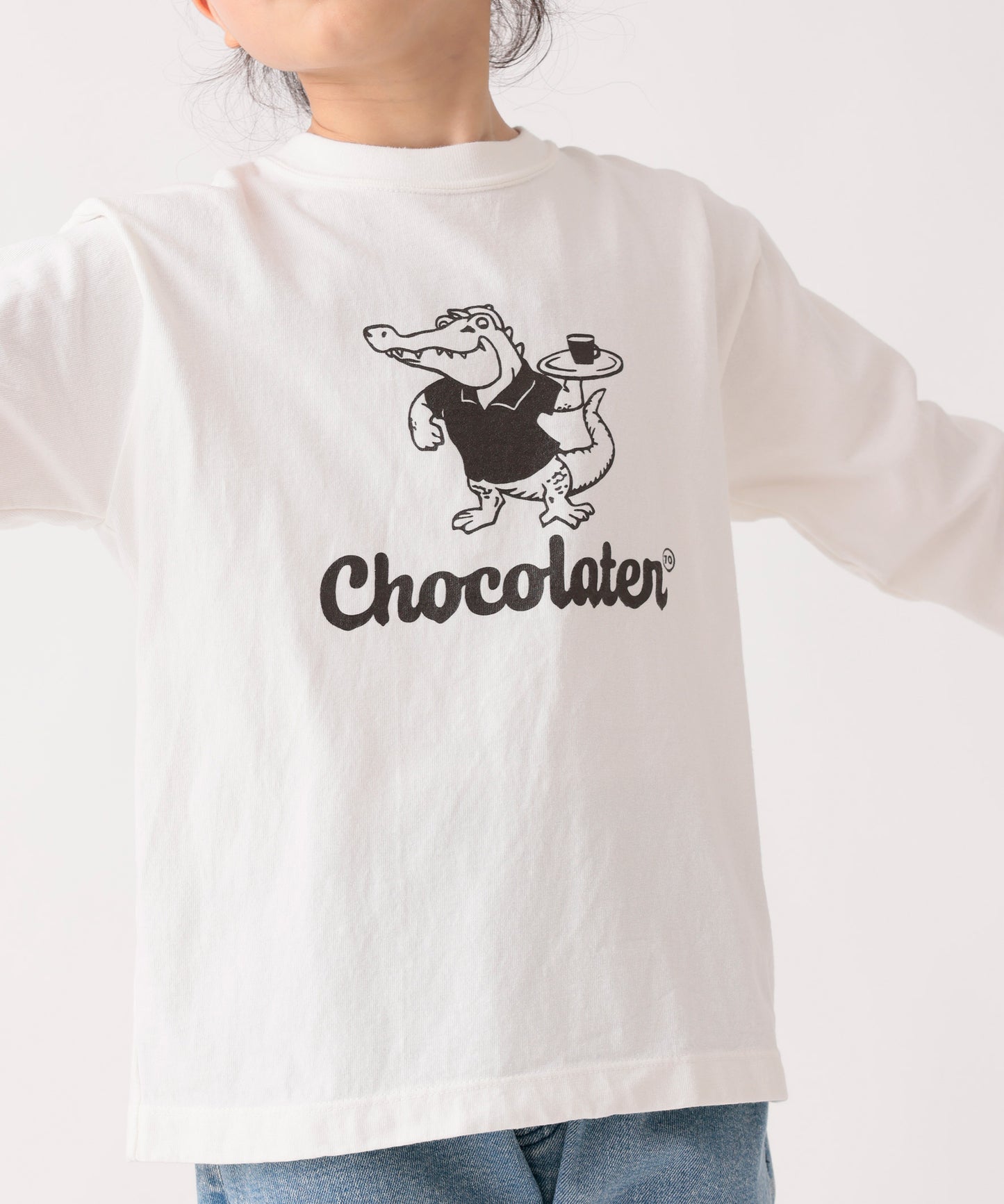 USA CO L/S TEE CHOCOLATER