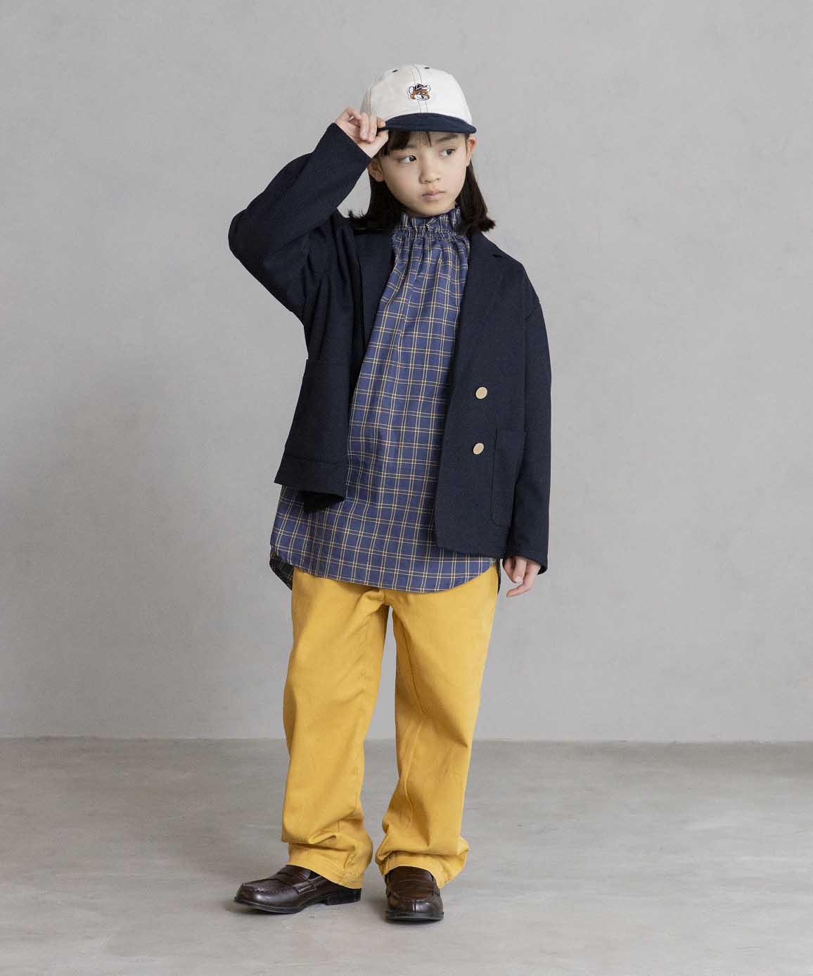 環境配慮素材》FLANNEL EASY JACKET オンオフ兼用 セットアップ対応