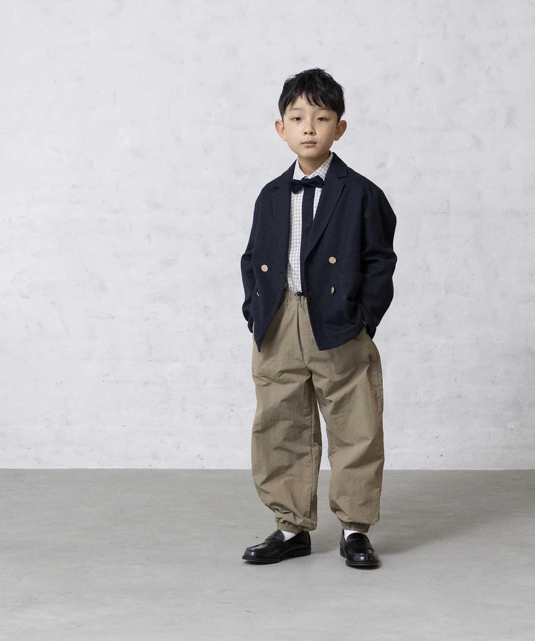 環境配慮素材》FLANNEL EASY JACKET オンオフ兼用 セットアップ対応