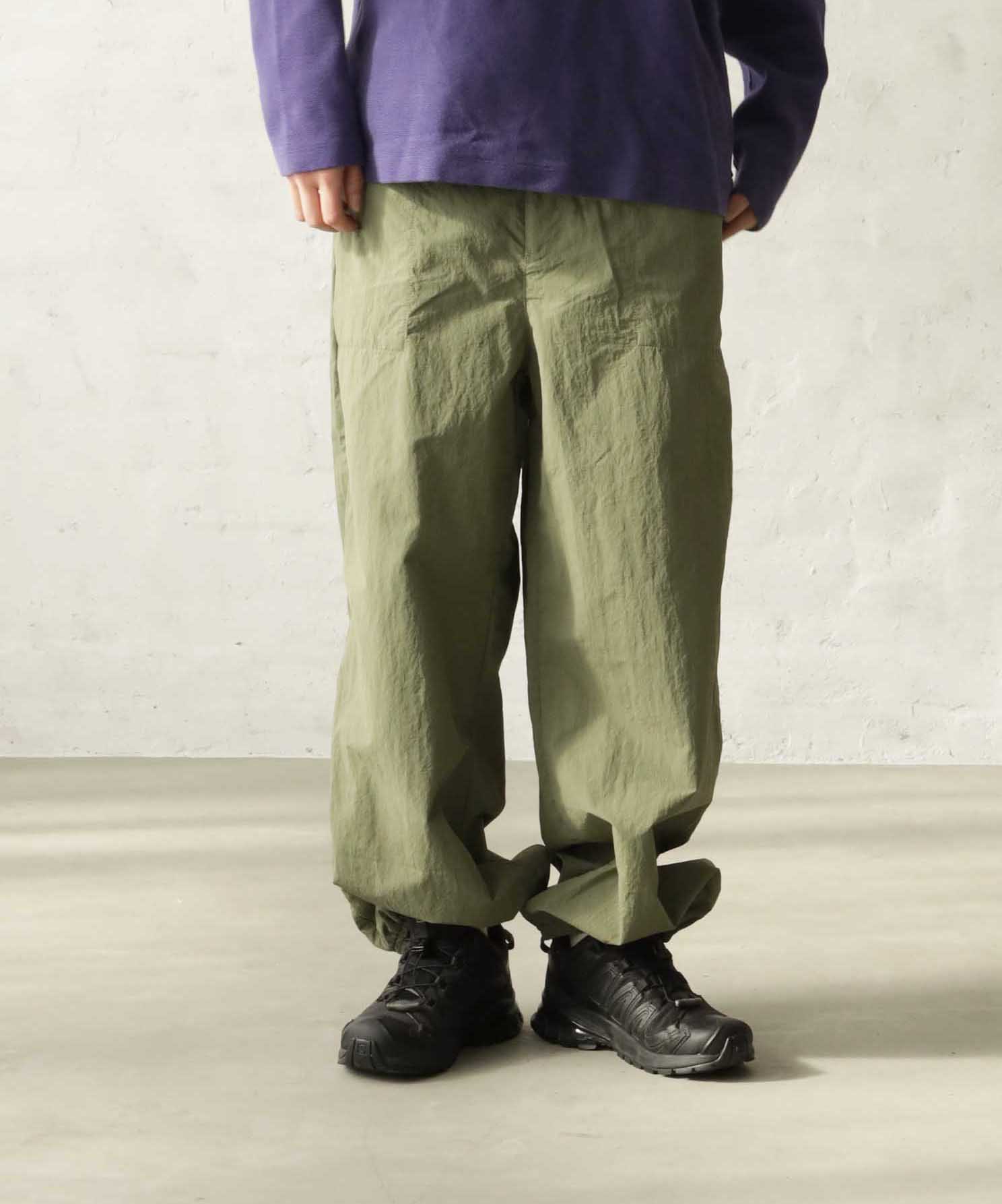 Re:NYLON HIKING PANTS 弱撥水 通年素材 リサイクルナイロン