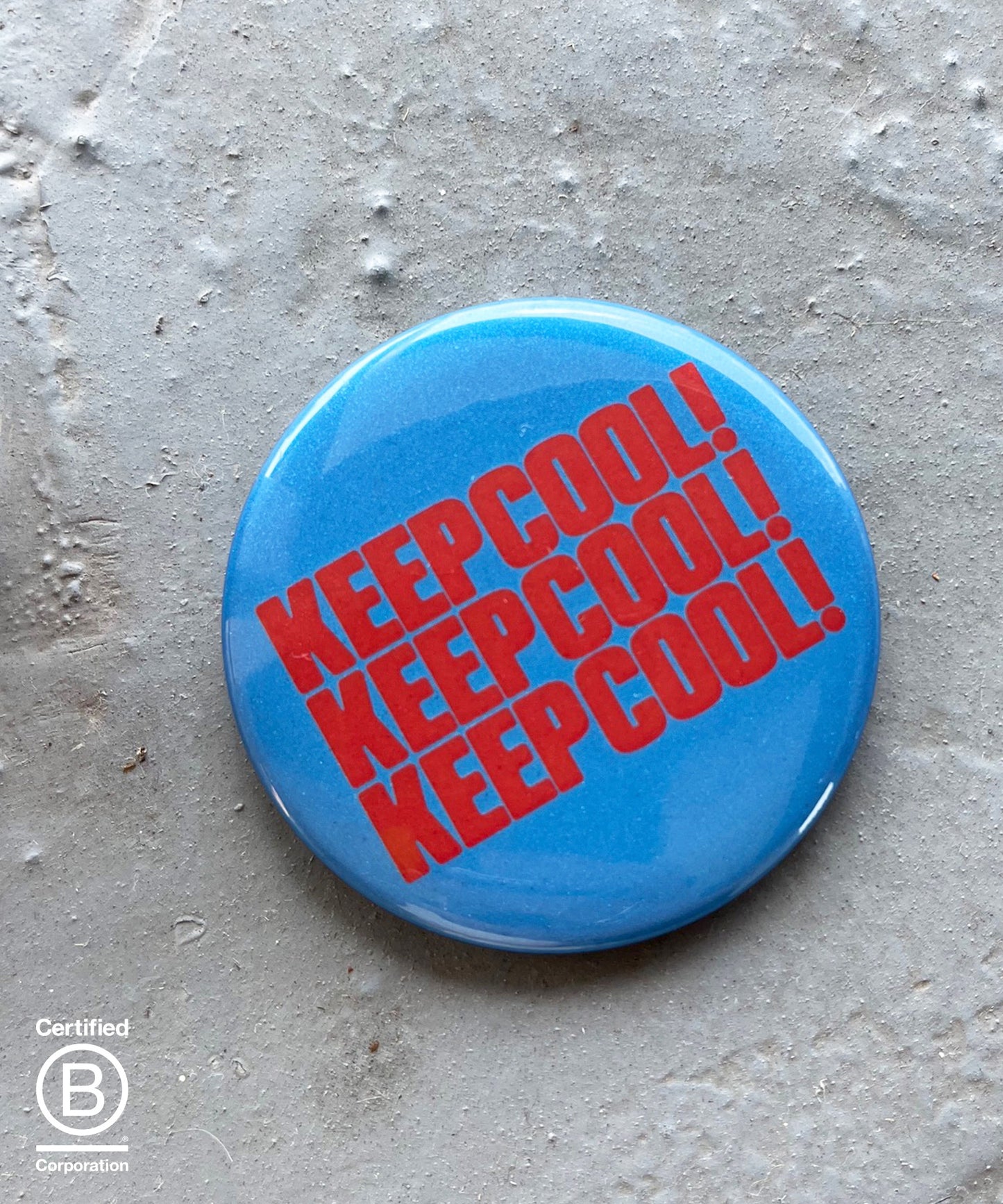 ACTIVE BADGE 再帰反射バッジ 直径57mm